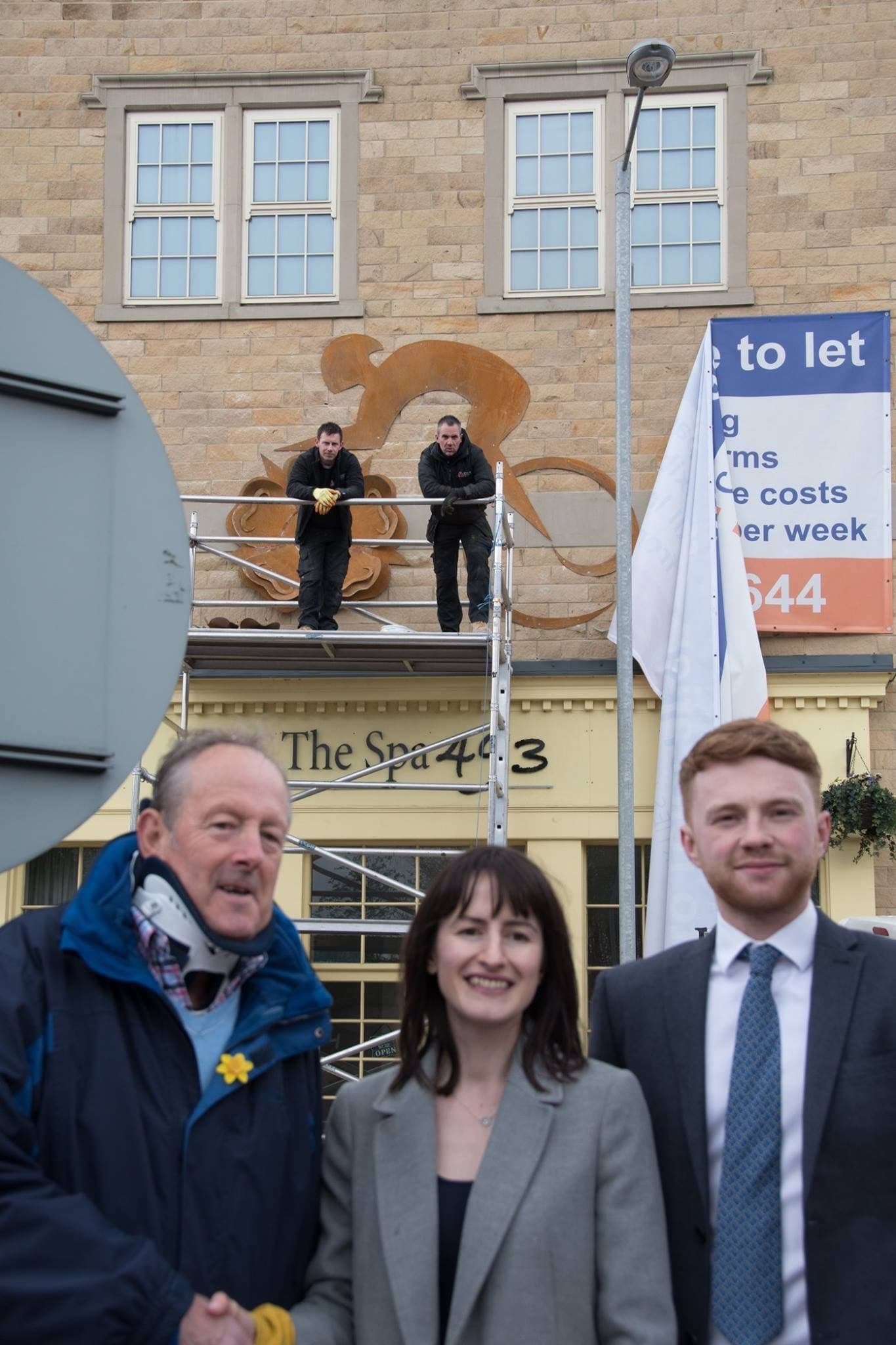 The Cyclist - Penistone Roundabout Sculpture image 4